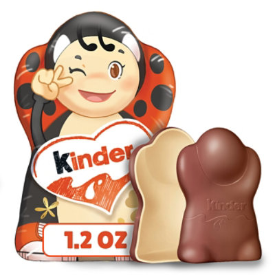 Kinder Easter Chocolate Hollow Figure Easter Chocolate Candy Egg Hunts - 1.2 Oz - Image 1
