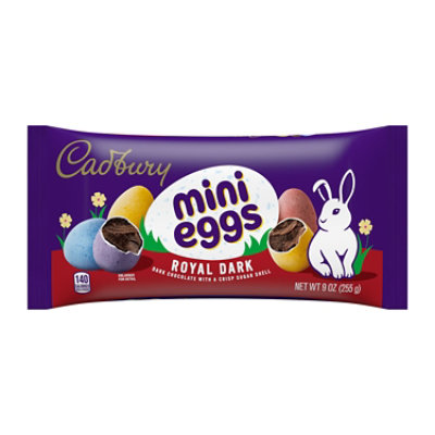 Cadbury Mini Eggs Dark ChocolateEaster Candy - 9 Oz