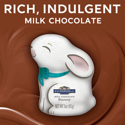 Ghirardelli Milk Chocolate Bunny - 3 Oz - Image 5