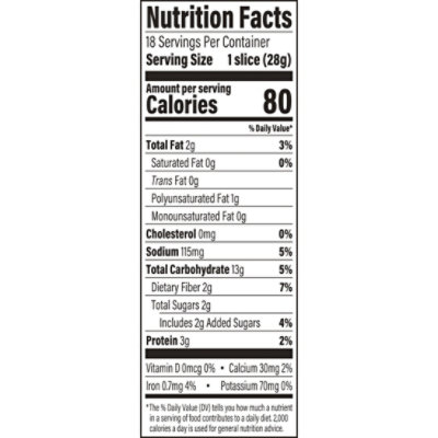 Arnold 22 Grains & Seeds Small Slice Bread - 18 Oz - Image 3