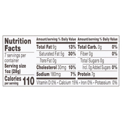 Shullsburg Bourbon Barrel Black Pepper Cheddar - 8.48 Oz - Image 4