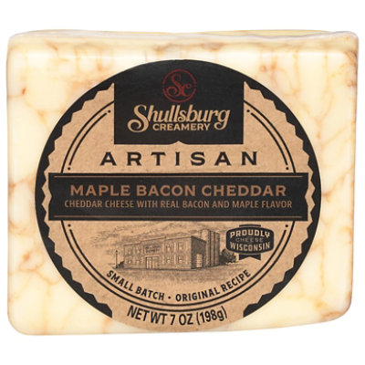 Shullsburg Maple Bacon Cheddar Cheese - 6.88 Oz - Image 3