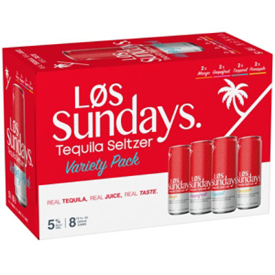 Los Sundays Tequila Seltzer - 8-12 Fl. Oz. - Image 2