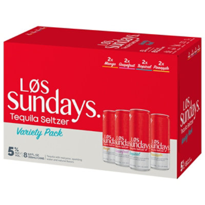 Los Sundays Tequila Seltzer - 8-12 Fl. Oz. - Image 3