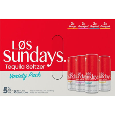 Los Sundays Tequila Seltzer - 8-12 Fl. Oz. - Image 4