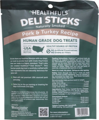 Healthfuls Deli Sticks Pork And Turkey Recipe - 5 Oz - Image 5