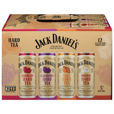 Jdcc Hard Tea Variety Pack 12 In Cans - 12 Fl. Oz. - Image 1