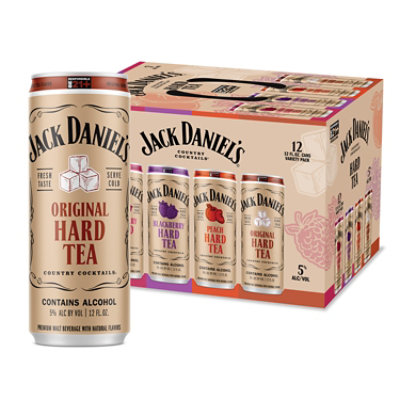 Jack Daniels Country Cocktail Malt In Slim Cans Variety Pack 12