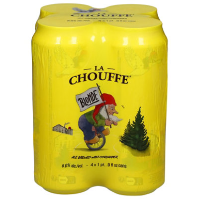 La Chouffe 4 Pack Cans - 16.9 Fl. Oz. - Image 3