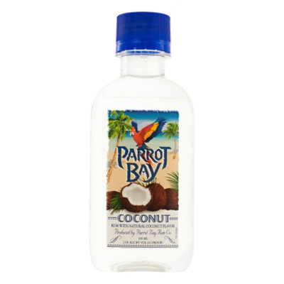 Parrot Bay Coconut Rum Glass Bottle - 100Ml - Image 1