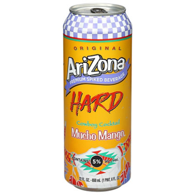 Arizona Hard Mucho Mango Can - 22 Fl. Oz. - Image 2