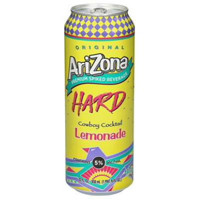 Arizona Hard Lemonade Can - 22 Fl. Oz. - Image 1
