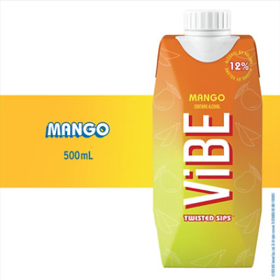 Vibe By Vendange Mango Tetra Wine - 500 Ml - Image 1