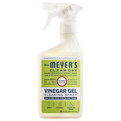 Mrs Meyers Clean Day Vinegar Gel Cleaning Spray Lemon Verbena - 16 Fl. Oz. - Image 1