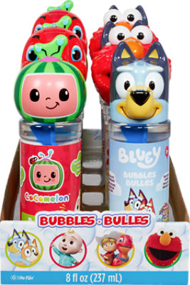 Lit Lic Characters Bubbles - 8 Oz - Image 1