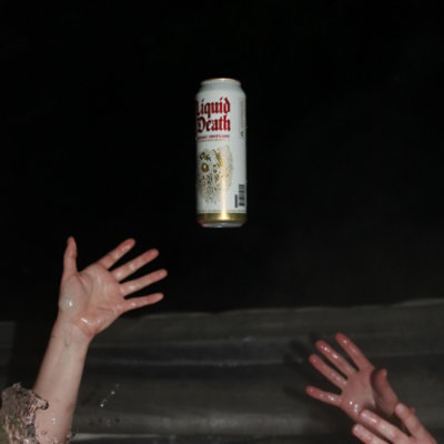 Liquid Death Cherry Obituary - 19.2 Fl. Oz. - Image 2