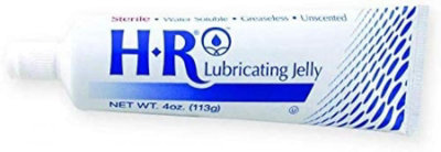 HR Lubricating Jelly, Water Soluble, Greaseless, Bacteriostatic, 4 ounce Each Unscented, Sterile, 12 Count, Each - Image 1