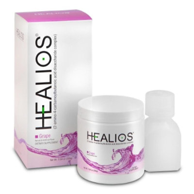 Oral Supplement Healios Grape Flavor Powder 11.64 oz. Jar, Grape Flavor, 11.64 oz, L-Glutamine/Trehalose/L-Arginine, Powder, Jar, 1 Count, Each - Image 1