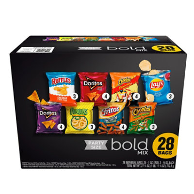 Frito Lay Bold Mix Variety Pack - 28 Count