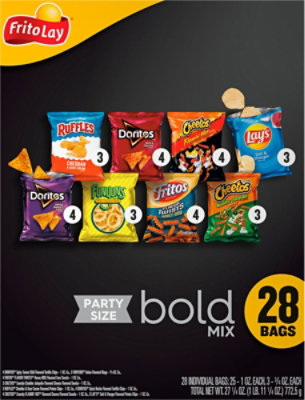 Frito Lay Bold Mix Variety Pack 28ct - 28 CT - Image 7