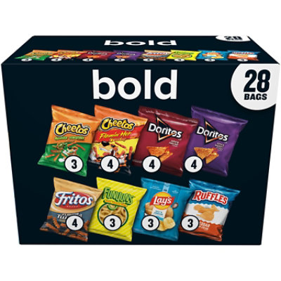 Frito Lay Bold Mix Variety Pack - 28 Count - Image 2