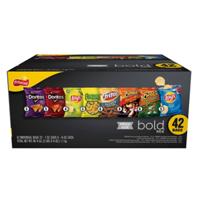 Frito Lay Bold Mix Variety Pack 42ct - 42 CT - Image 3