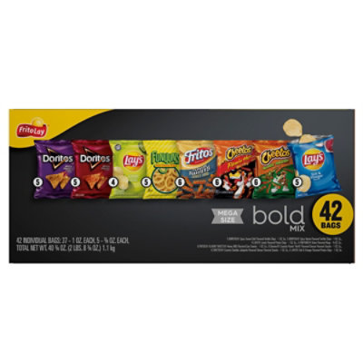 Frito Lay Bold Mix Variety Pack 42ct - 42 CT - Image 7