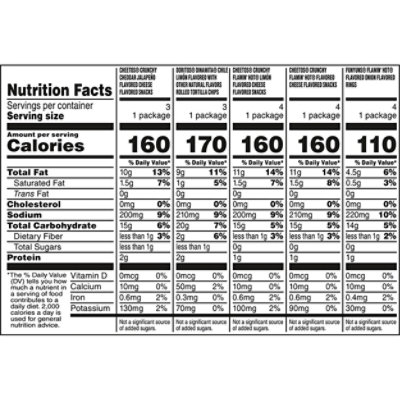 Frito Lay Fiery Mix Variety Pack - 18 Count - Image 4