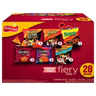 Frito Lay Fiery Party Mix Variety Pack 28ct - 28 CT - Image 3