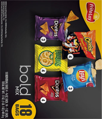 Frito Lay Bold Mix Variety Pack 18ct - 18 CT - Image 7