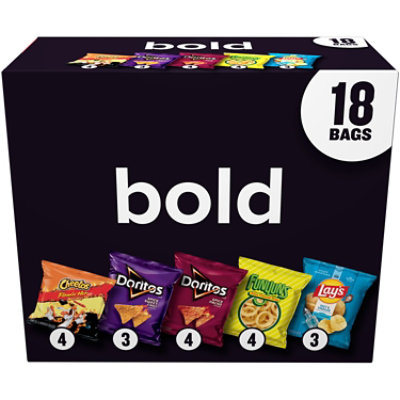 Frito Lay Bold Mix Variety Pack - 18 Count - Image 2