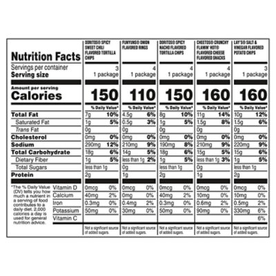 Frito Lay Bold Mix Variety Pack - 18 Count - Image 4