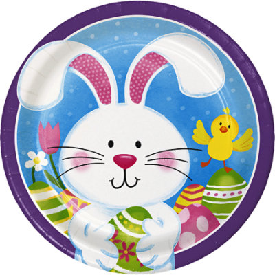 Signature SELECT Playful Bunny Lunch Plates 8 Count - Each - Image 1