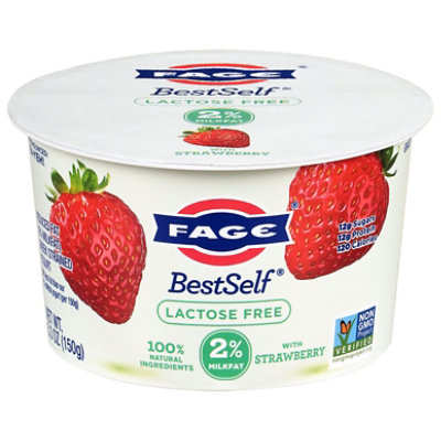 Fage Best Self Split Cup Strawberry Greek Yogurt - 5.3 Oz - Image 2