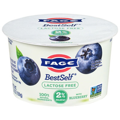 Fage Best Self Split Cup Blueberry Greek Yogurt - 5.3 Oz - Image 2
