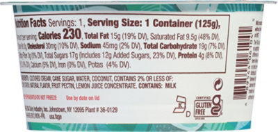 Fage Creamy Dreamy Coconut Cream Cultured Creme - 4.4 Oz - Image 5