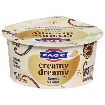 Fage Creamy Dreamy Sweet Vanilla Cultured Creme - 4.4 Oz - Image 3