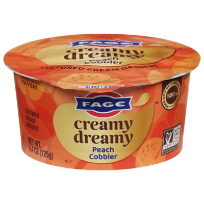 Fage Creamy Dreamy Peach Cobbler Cultured Creme - 4.4 O - Image 3