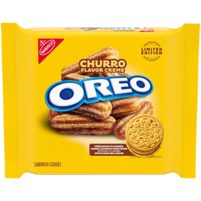 OREO Churro Creme Sandwich Cookies Limited Edition - 10.68 Oz - Image 1