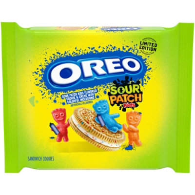 OREO SOUR PATCH KIDS Sandwich Cookies Limited Edition - 10.68 Oz - Image 1