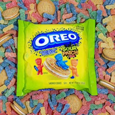 OREO SOUR PATCH KIDS Sandwich Cookies Limited Edition - 10.68 Oz - Image 5