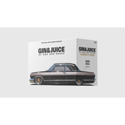 Gin & Juice By Dre And Snoop Variety 8 Pack - 355 Ml - Image 1