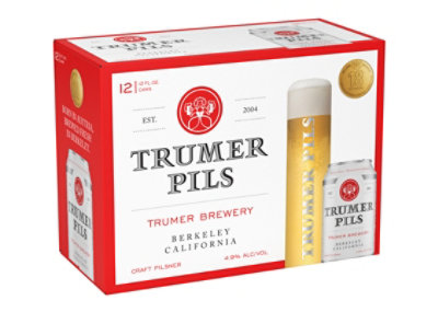 Trumer Pils 12 Pack In Cans - 12 Fl. Oz. - Image 1