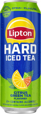 Lipton Hard Iced Tea Citrus Green Tea 4 12 Pack In Cans - 24 Fl. Oz. - Image 3
