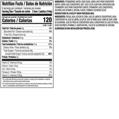 Outshine Strawberry Frozen Fruit Bars 12 Count Value Pack - 30 Fl. Oz. - Image 3