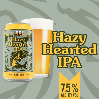 Bells Hazy Hearted Ipa - 19.2 Fl. Oz. - Image 3
