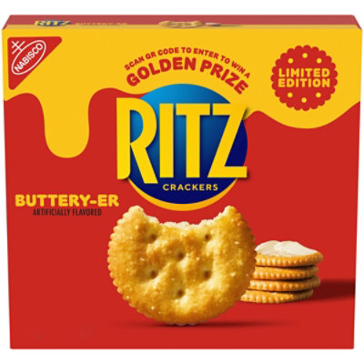 RITZ Buttery-er Crackers Limited Edition - 13.7 Oz - Image 1