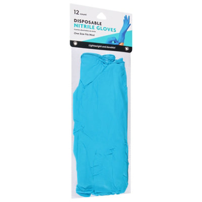 Key & Castle Disposable Nitrile Gloves 1 - Each - Image 1