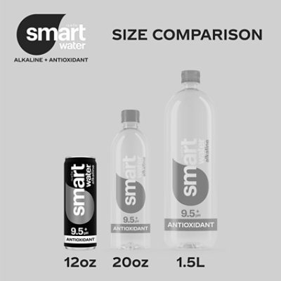 Smartwater Alkaline With Antioxidants 8 Count - 12 Fl. Oz. - Image 3