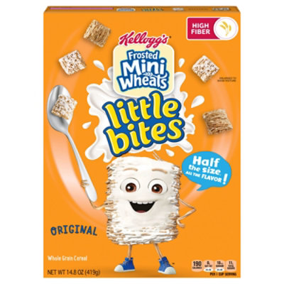 Kellogg's Frosted Mini-Wheats Little Bites Original Breakfast Cereal - 14.8 Oz - Image 4